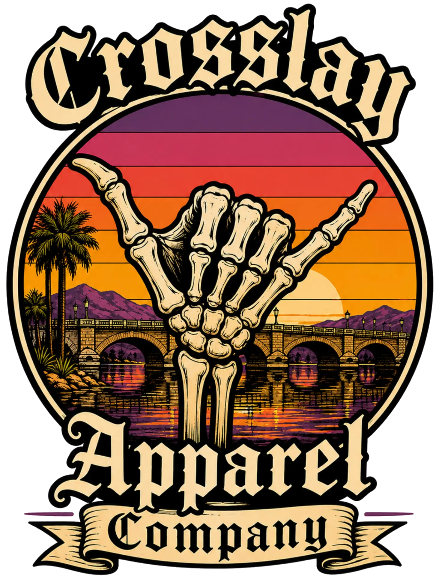 Havasu Nights Sticker