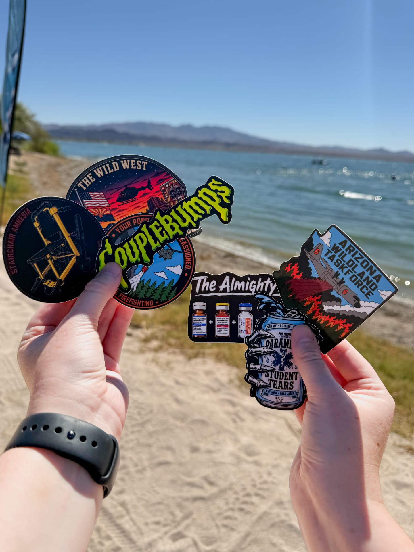 Crosslay first responder Sticker Pack